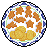 A paper plate of dinosaur and chicken nuggets.