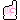 A gloved pixel finger pointing up.