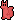 A tiny pixel of the Hunter slugcat from the game rain world.