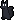 A tiny pixel of the Watcher slugcat from the game rain world.