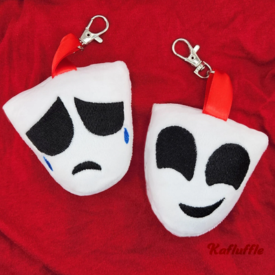 Plush keychain of Gangle