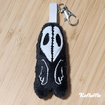 Plush keychain of mimic
