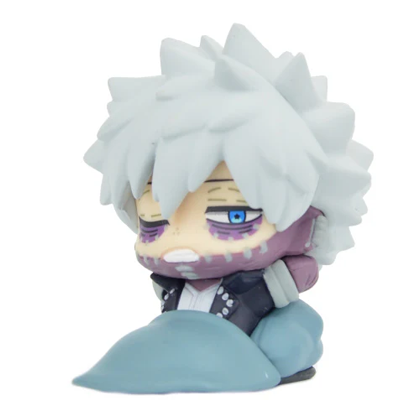 A sleepy figure of Dabi from MHA